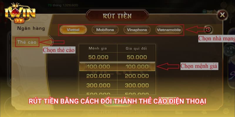 Nhóm câu hỏi thường gặp Iwin về nạp và rút tiền